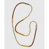 Χειροποίητο κολιέ BEYOND SIMPLICITY ALUMINIUM MULTI COLOUR TUBE LONG 1827