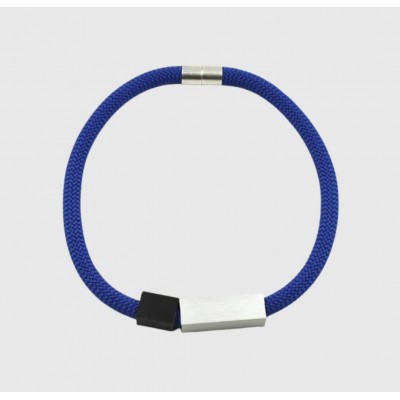 Χειροποίητο κολιέ BEYOND SIMPLICITY CORD ALUMINIUM 1991