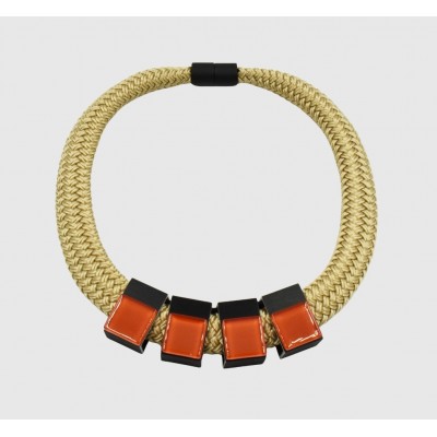 Χειροποίητο κολιέ BEYOND SIMPLICITY ALUMINIUM NECKLACE 2348