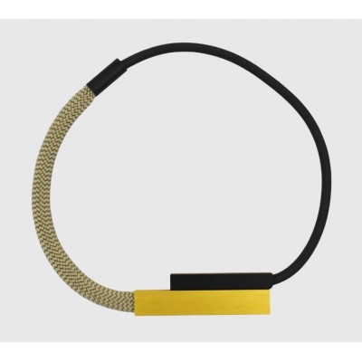Χειροποίητο κολιέ URBAN ABSTRACT ALUMINIUM 2329